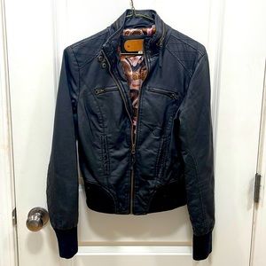 Small pleather jacket Ci Sono by Cavalini